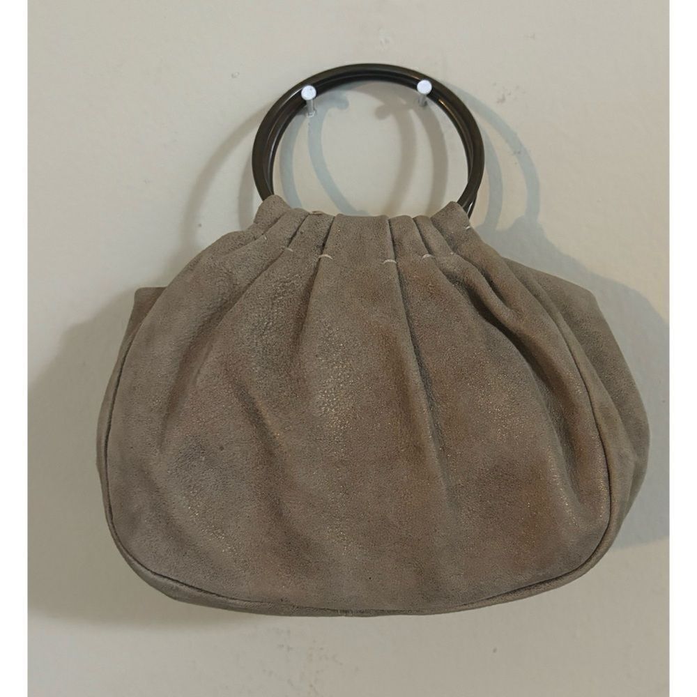 COUTURE
 DONALD J. PLINER 
MADE IN THE MOUNTAINS OF ITALY Mini HOBO Nubuck Bag